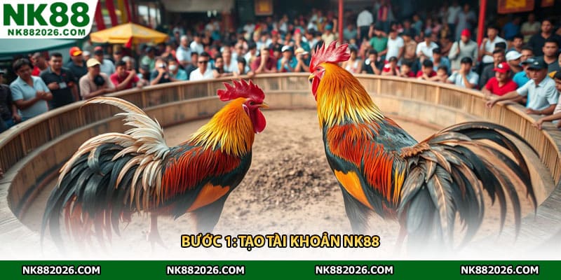 Bước 1: Tạo tài khoản nk88